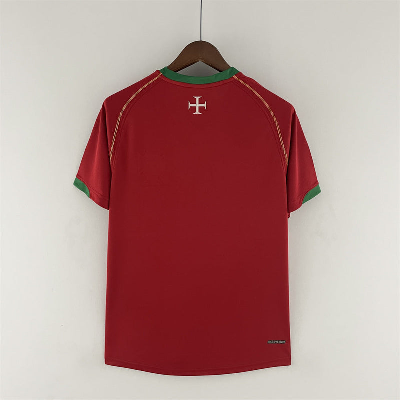 Portugal retro red shirt 2006/07