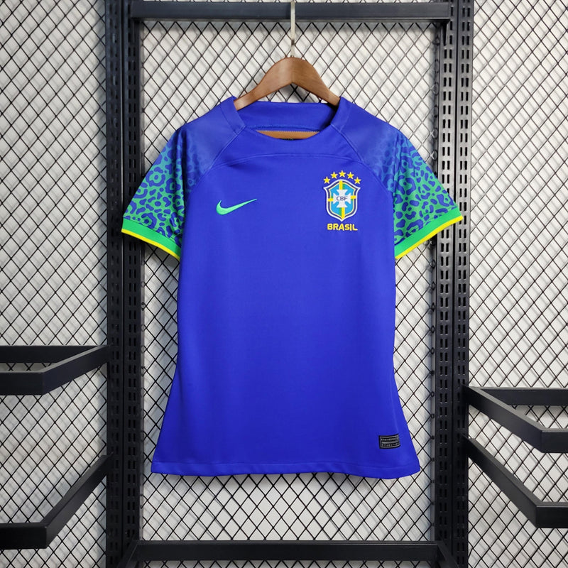 Camisola Feminina Seleção Brasil 2022/23 Away Torcedor PRO