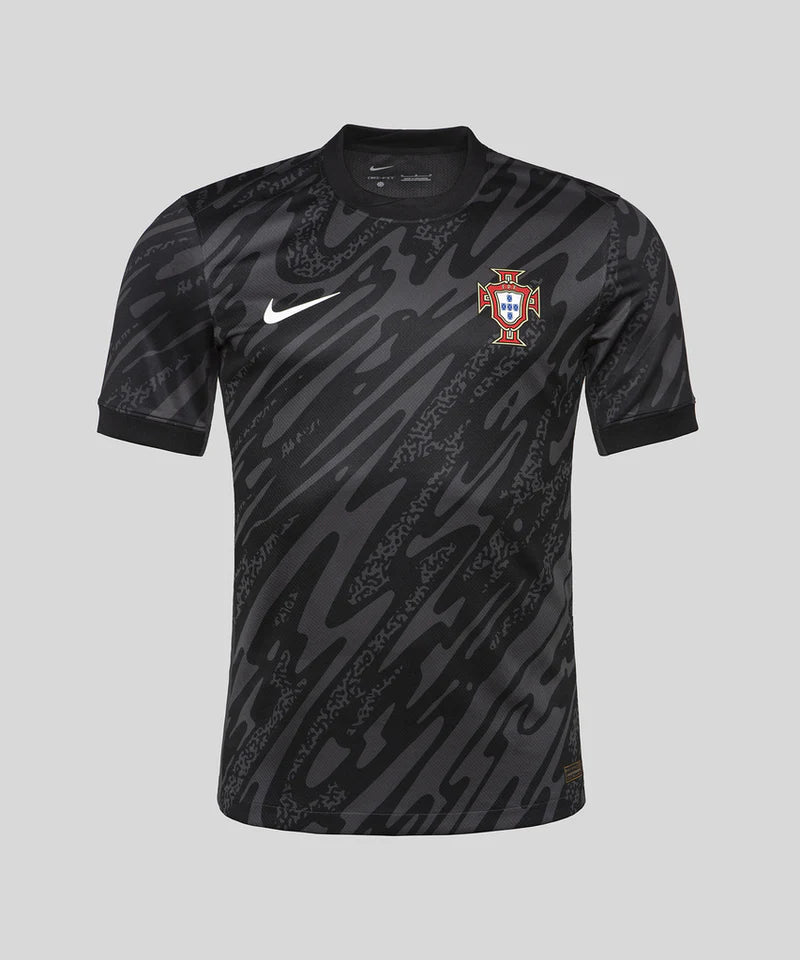 Portugal Black Goalkeeper Jersey - Euro 2024 