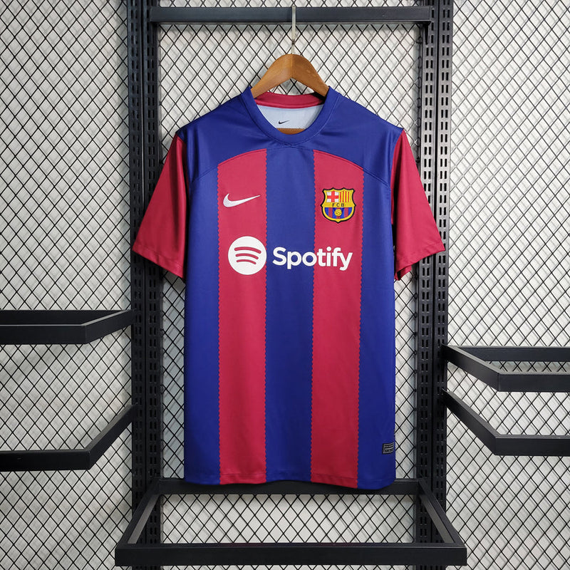 Barcelona Home 2023/24 Blue/Red Shirt