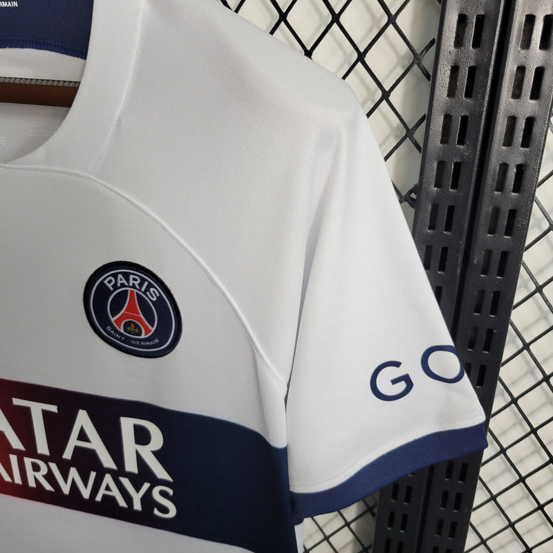 PSG White Away Shirt 2023/24 (STOCK)