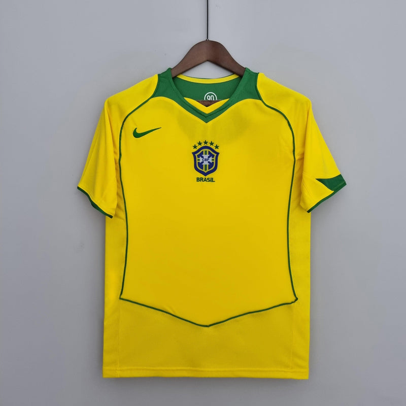 Brazil National Team 2004/06 Home Retro Shirt