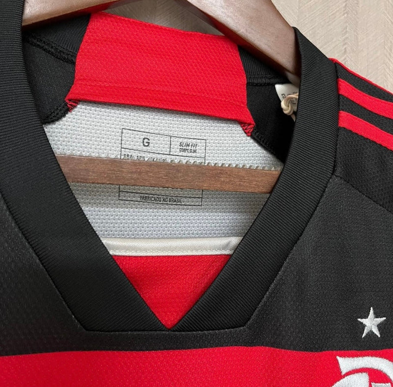 Camisola Flamengo Vermelha Home 2024/25